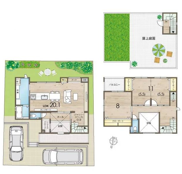 宇治市南陵町1丁目　≪中古一戸建≫【8060605】6980
