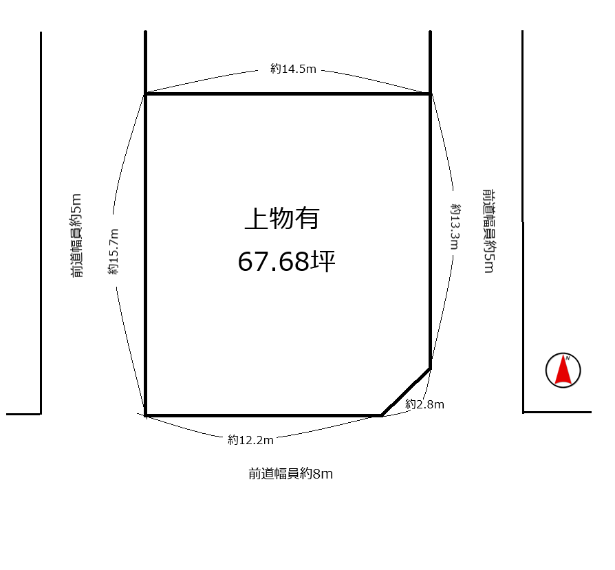 城陽市富野北垣内　≪売土地≫【8061502】3280
