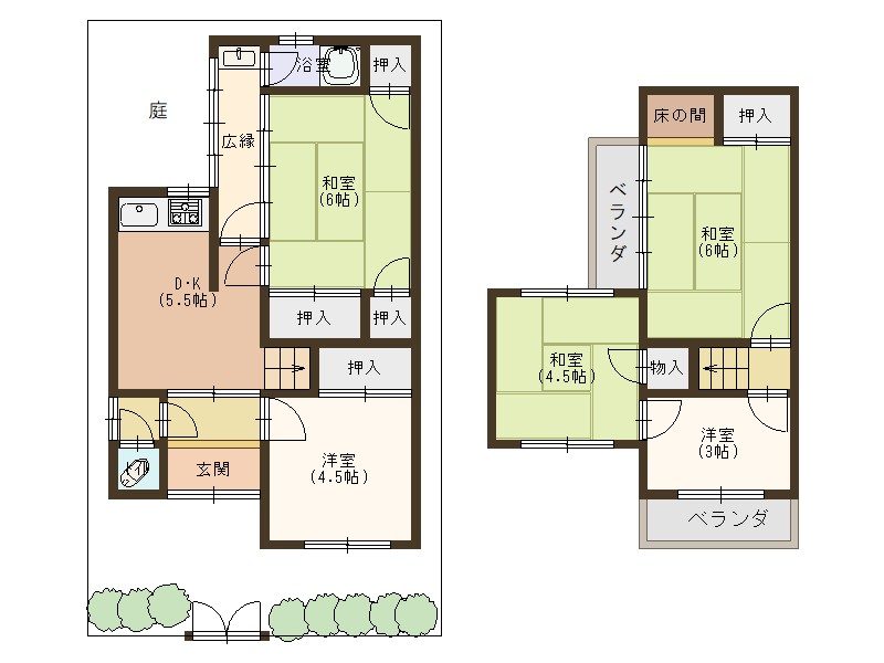城陽市寺田尺後　≪中古一戸建≫【8071203】930