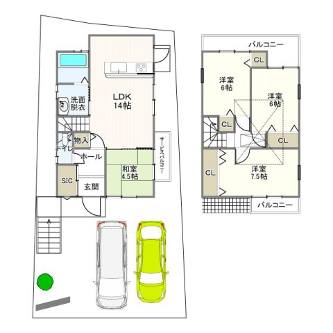 城陽市寺田宮ノ谷　≪中古一戸建≫【8083002】3199
