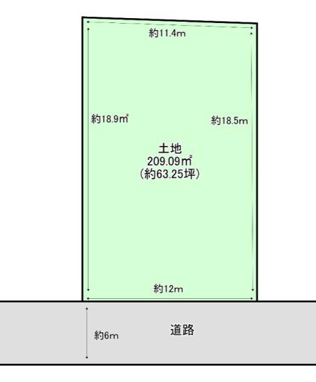 城陽市寺田宮ノ平　≪売土地≫【8080302】2180