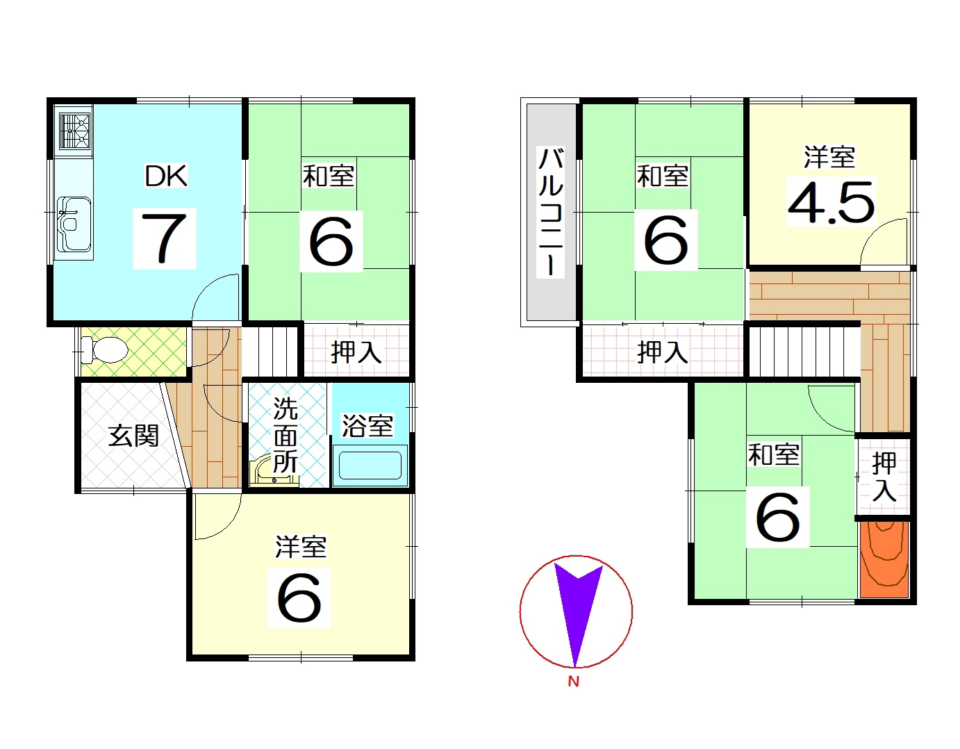 城陽市枇杷庄西ノ口　≪中古一戸建≫【8092004】980
